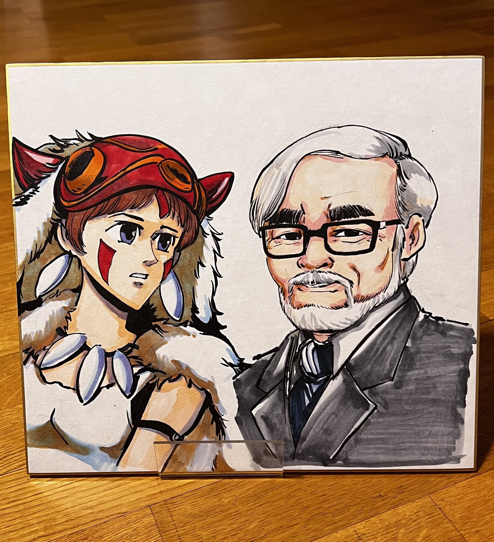 Portrait Shikishi